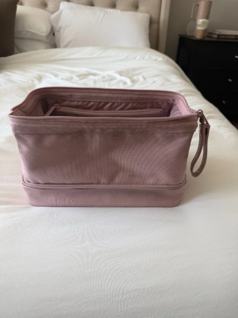 BÉIS Travel Makeup / Toiletry Bag — Dusty Pink